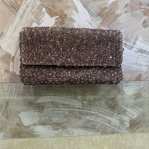 Banana Republic beaded clutch